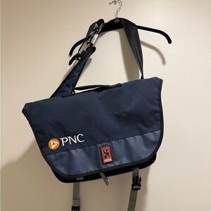 Chrome Blue Messenger Bag